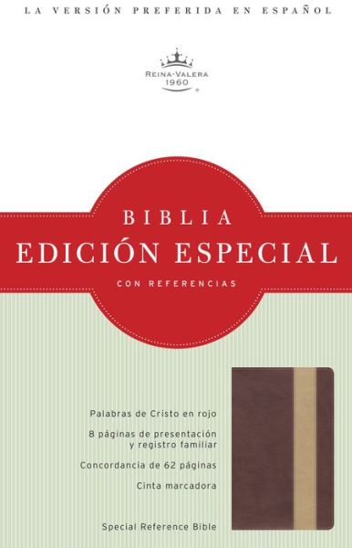 Cover for Broadman &amp; Holman Publishers · RVR 1960 Edicion Especial con Referencias, bronce / tostado simil piel (Leather Book) [Tan/Brown Imitation] (2014)