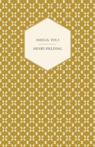 Cover for Henry Fielding · Amelia. Vol I (Paperback Bog) (2008)