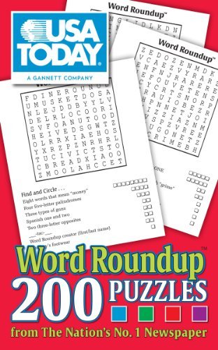 Cover for USA Today · USA Today Word Roundup: 200 Puzzles from the Nation's No. 1 Newspaper (Paperback Book) [Csm edition] (2012)