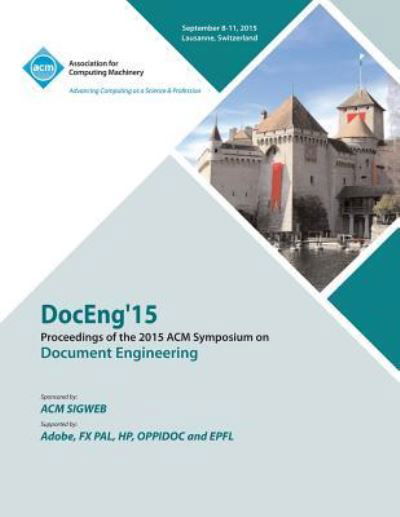 Cover for Doceng Conference · DocEng 15 ACM Symposium on Document Engineering (Pocketbok) (2015)