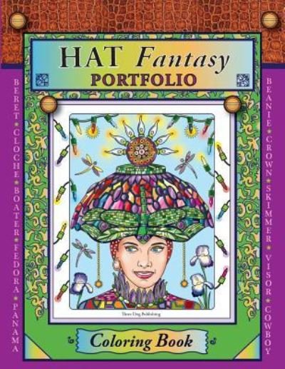Cover for Nancy Marasa · Hat Fantasy Portfolio Coloring Book (Paperback Bog) (2016)