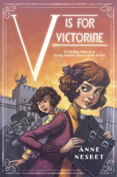 Cover for Anne Nesbet · V Is for Victorine (Buch) (2023)