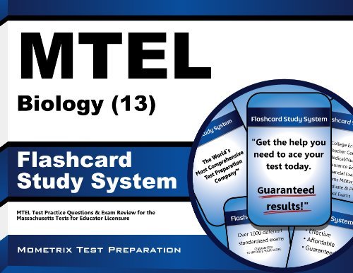Cover for Mtel Exam Secrets Test Prep Team · Mtel Biology (13) Flashcard Study System: Mtel Test Practice Questions &amp; Exam Review for the Massachusetts Tests for Educator Licensure (Cards) (Pocketbok) [Flc Crds edition] (2023)