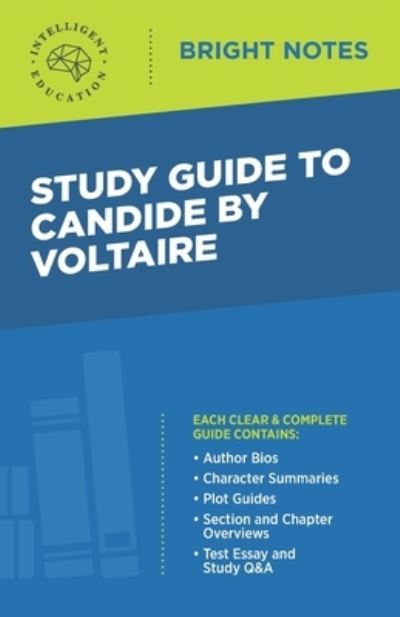 Cover for Intelligent Education · Study Guide to Candide by Voltaire - Bright Notes (Paperback Book) [2nd edition] (2020)