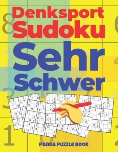Cover for Panda Puzzle Book · Denksport Sudoku Sehr Schwer (Pocketbok) (2019)