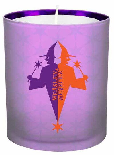 Harry Potter: Weasleys' Wizard Wheezes Glass Candle - Luminaries - Insight Editions - Bøger - Insight Editions - 9781682985281 - 1. oktober 2019