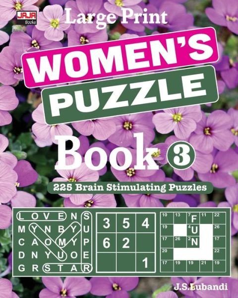 Cover for Jaja Media · Large Print WOMEN'S PUZZLE Book 3 (Paperback Book) (2019)