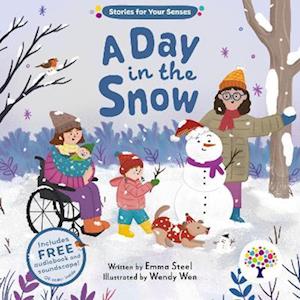 Cover for Emma Steel · A Day in the Snow - Stories for your Senses (Board book) (2025)