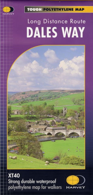 Cover for Harvey Map Services Ltd. · Dales Way - Trail Map XT40 (Landkarten) (2019)