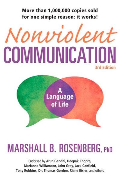 Cover for Rosenberg, Marshall B., PhD · Nonviolent Communication: A Language of Life: Life-Changing Tools for Healthy Relationships - Nonviolent Communication Guides (Paperback Book) [3 Revised edition] (2015)
