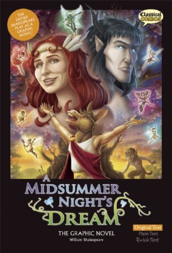 Cover for William Shakespeare · A Midsummer Night's Dream The Graphic Novel: Original Text (Paperback Book) [Reprint edition] (2011)