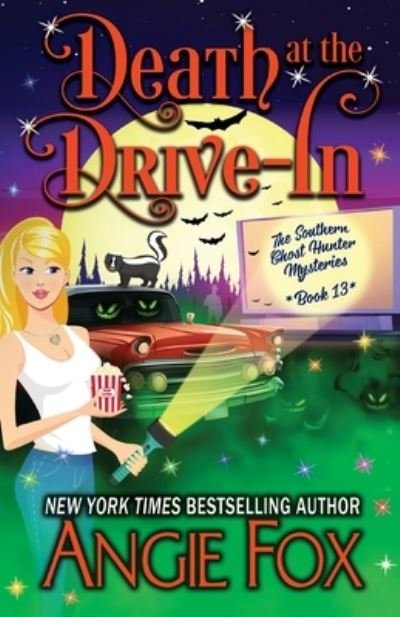 Cover for Angie Fox · Death at the Drive-In (Bog) (2024)