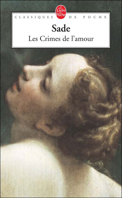 Cover for Marquis de Sade · Les crimes de l'amour (Paperback Bog) (1978)