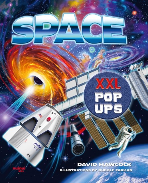 Cover for David Hawcock · Space XXL pop-ups - XXL pop-ups (Innbunden bok) (2024)