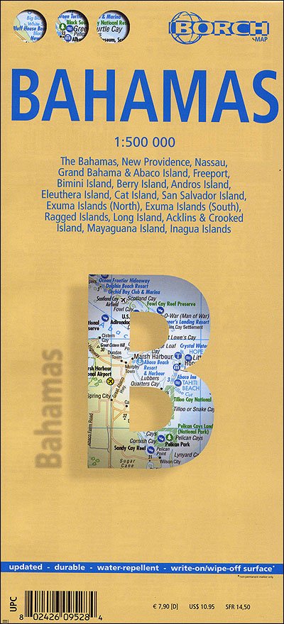 Cover for Borch GmbH · Borch Map: Bahamas (Book) (2007)
