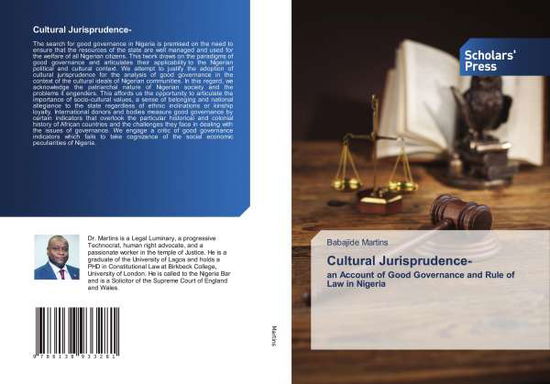 Cover for Martins · Cultural Jurisprudence- (Book)