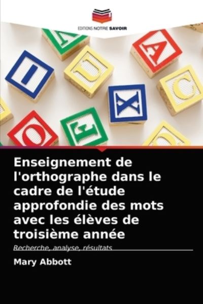 Cover for Abbott · Enseignement de l'orthographe da (N/A) (2021)