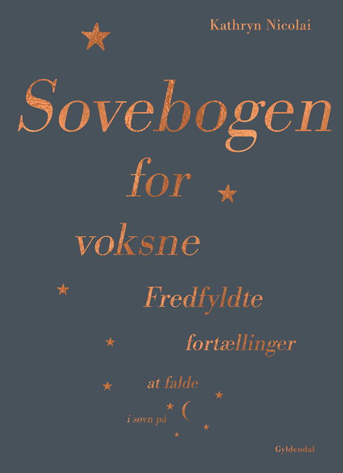 Cover for Kathryn Nicolai · Sovebogen for voksne (Bound Book) [1th edição] (2020)