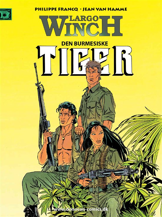 Cover for Jean van Hamme · Den burmesiske tiger (Buch) [1. Ausgabe] (2013)