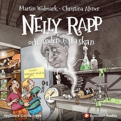 Cover for Martin Widmark · Nelly Rapp - monsteragent: Nelly Rapp och anden i flaskan (Lydbog (MP3)) (2020)
