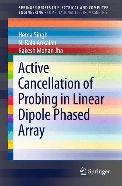Cover for Hema Singh · Active Cancellation of Probing in Linear Dipole Phased Array - SpringerBriefs in Computational Electromagnetics (Paperback Book) [1st ed. 2015 edition] (2015)
