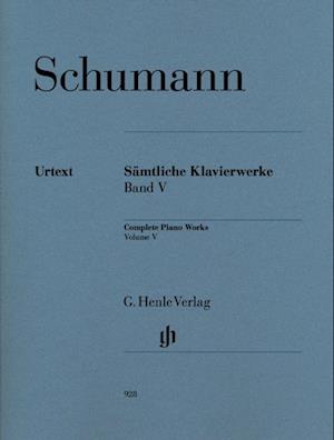 Sämtliche Klavierwerke 5 - Robert Schumann - Livros - Henle, G. Verlag - 9790201809281 - 1 de março de 2010