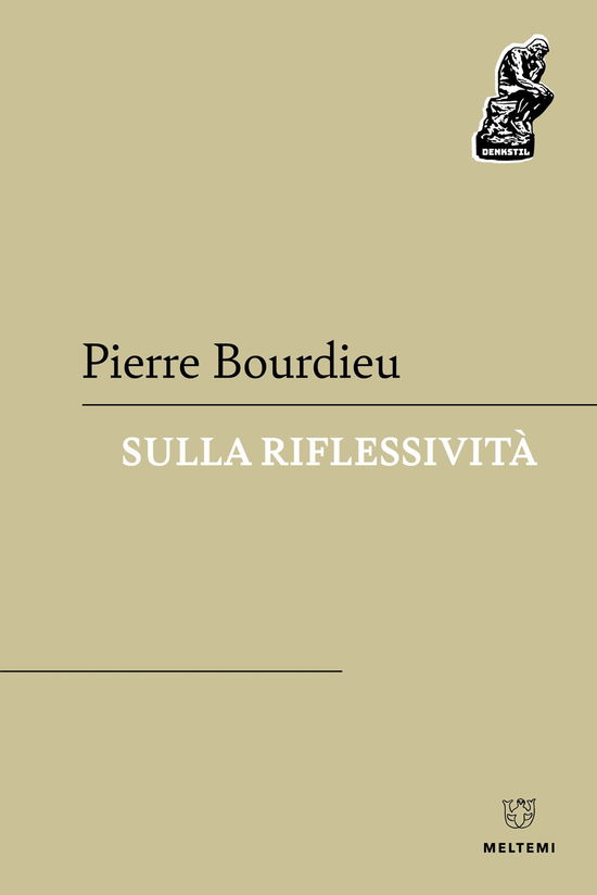 Cover for Pierre Bourdieu · Sulla Riflessivita (Book)