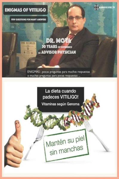 Cover for Jose Moya · La dieta cuando padeces VITILIGO!: Vitaminas segun Genoma - Vitiligo - Control (Paperback Book) (2021)
