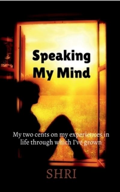 Cover for Shri · Speaking my mind (Paperback Book) (2022)