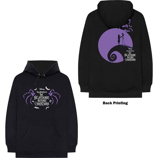 Cover for Nightmare Before Christmas - The · The Nightmare Before Christmas Unisex Pullover Hoodie: Moonlight (Back Print) (Hoodie)