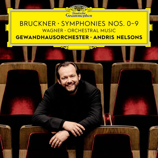 Cover for Andris Nelsons / Gewandhaus Orchester Leipzig · Bruckner: Symphonies Nos. 0-9 / Wagner: Orchestral Music (CD) (2023)
