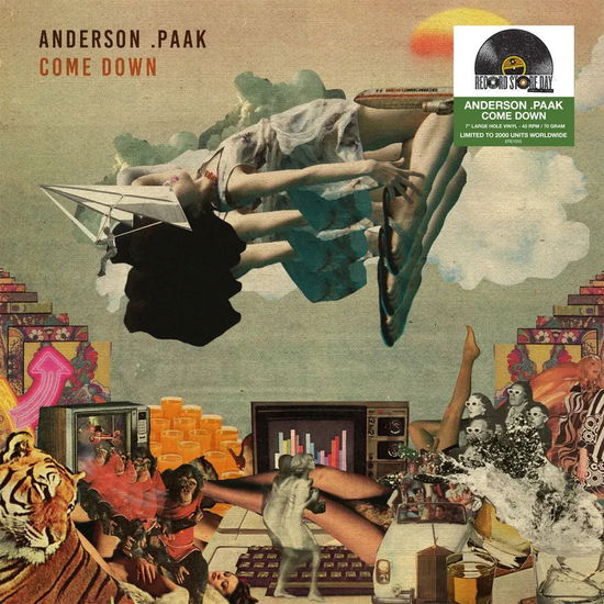 Cover for Anderson .Paak · Come Down - Single (7&quot;) [RSD 2025 edition] (2025)