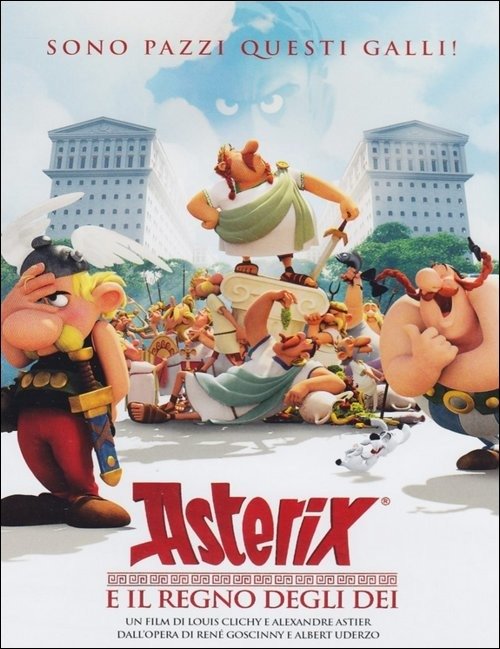 Cover for Cast · Asterix E Il Regno Degli Dei (DVD) (2015)