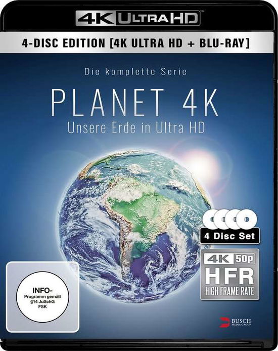 Planet 4k-unsere Erde in Ultra Hd (2 Uhd Blu-ray - Alexander Sass - Elokuva - Alive Bild - 4260080327282 - perjantai 15. marraskuuta 2019