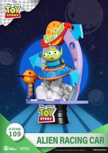 Toy Story Ds-109 Alien Racing Car D-stage 6in Stat - Beast Kingdom - Merchandise -  - 4711203444282 - 28. november 2022