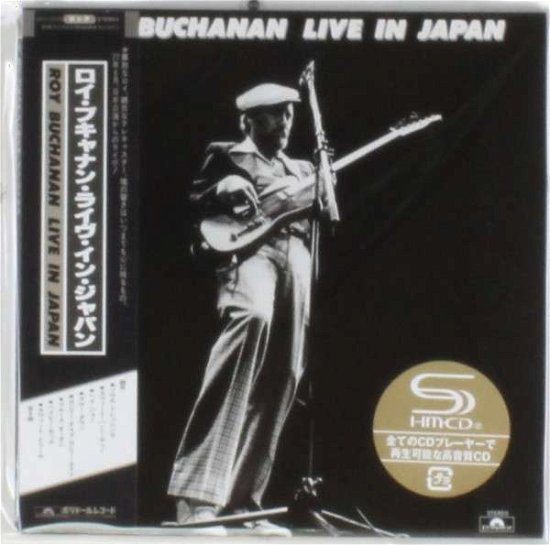 Cover for Roy Buchanan · Live In Japan (CD) (2013)