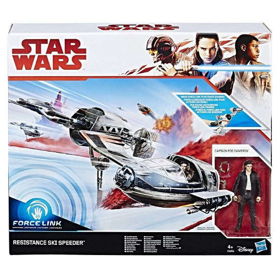 STAR WARS Force Link - Resistance Ski Speeder - Star Wars Force Link - Merchandise - Hasbro - 5010993364282 - 7. februar 2019