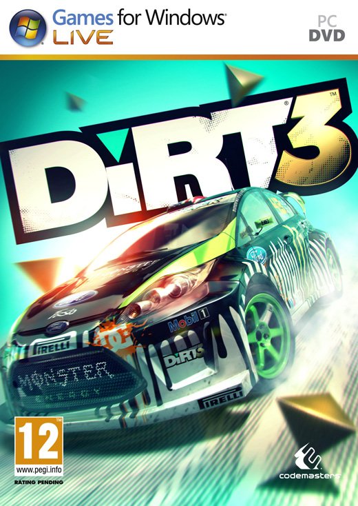 Cover for Spil-pc · Dirt 3 (PC) (2011)