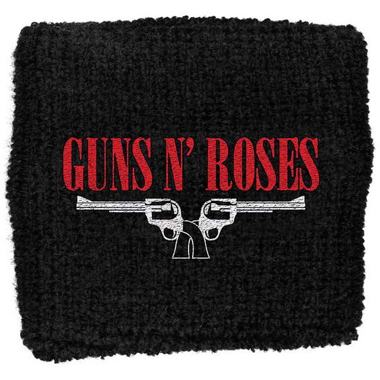 Guns N' Roses Embroidered Wristband: Pistols (Retail Pack) - Guns N' Roses - Produtos - - 5055339734282 - 25 de maio de 2018