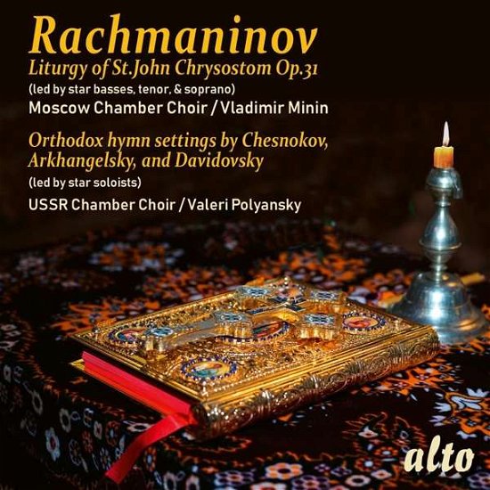 Cover for Moscow Chamber Choir / Vladimir Minin · Rachmaninov: Liturgy Of St. John Chrysostom / + Other Composers (CD) (2021)