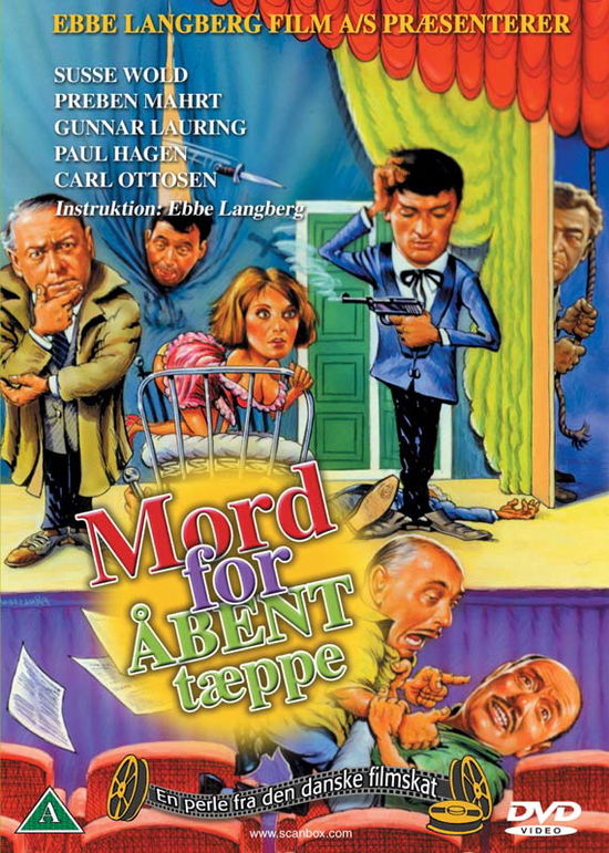 Cover for Mord for Åbent Tæppe · Mord for åbent tæppe (1964) [DVD] (DVD) (2024)