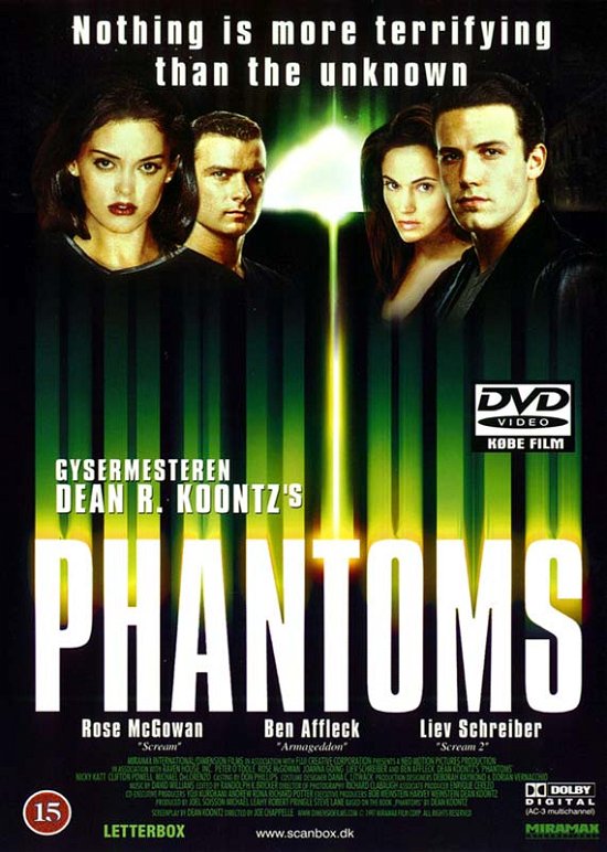 Cover for Phantoms (1998) [DVD] (DVD) (2024)