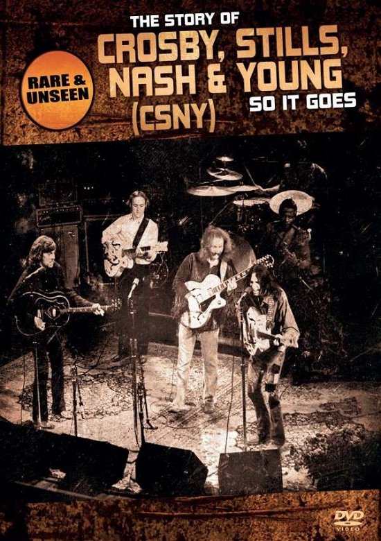 Cover for Crosby, Stills, Nash &amp; Young · So It Goes: The Story Of (DVD) (2015)
