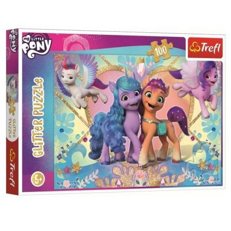 Cover for Trefl 100 pce Glitter My Little Pony (Jigsaw Puzzle)