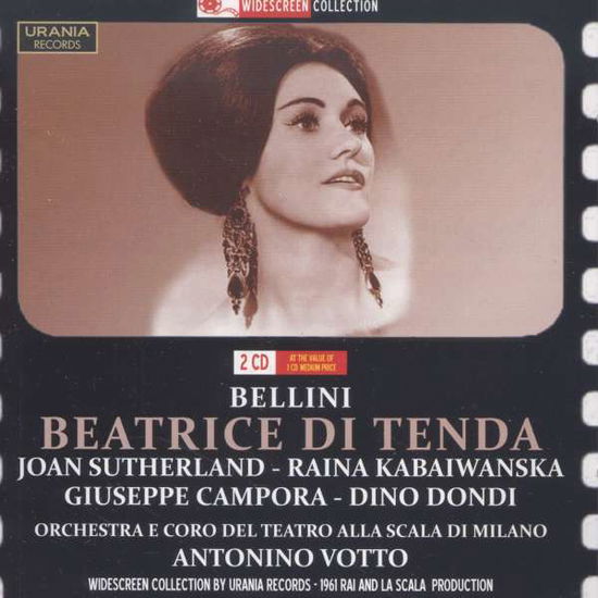 Cover for Bellini / Sutherland / Campora / Dondi / Votto · Beatrice Di Tenda (CD) (2011)