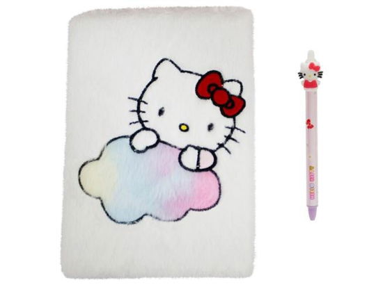 Cover for Hello Kitty · HELLO KITTY - Pack A5 Fur Notebook + Pen (Lelut)