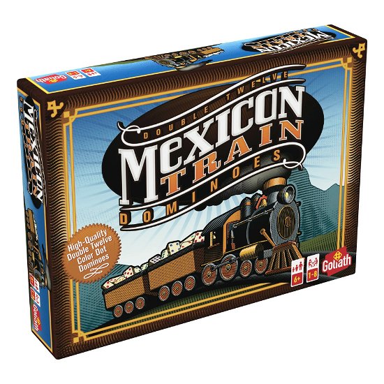 Cover for Goliath · Mexican Train Domino Spel (Toys) (2019)