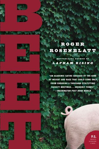 Cover for Roger Rosenblatt · Beet: a Novel (Paperback Book) [1 Reprint edition] (2009)