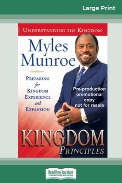 Cover for Myles Munroe · Kingdom Principles (Paperback Book) (2010)