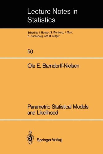 Cover for Ole E Barndorff-Nielsen · Parametric Statistical Models and Likelihood - Lecture Notes in Statistics (Taschenbuch) [Softcover reprint of the original 1st ed. 1988 edition] (1988)